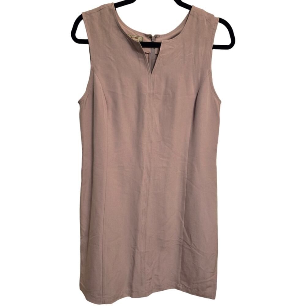Tommy Bahama 100% Silk Lavender Sleeveless  Mini Dress Size 12